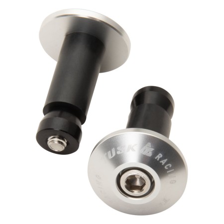 Topes de Volante de Aluminio Plateado