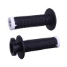 Puños Grips ODI Lock-On NOMAD V2 Negro/Blanco