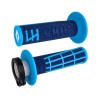 Puños Grips ODI EMIG2 V2 Lock-On Azul/Cyan