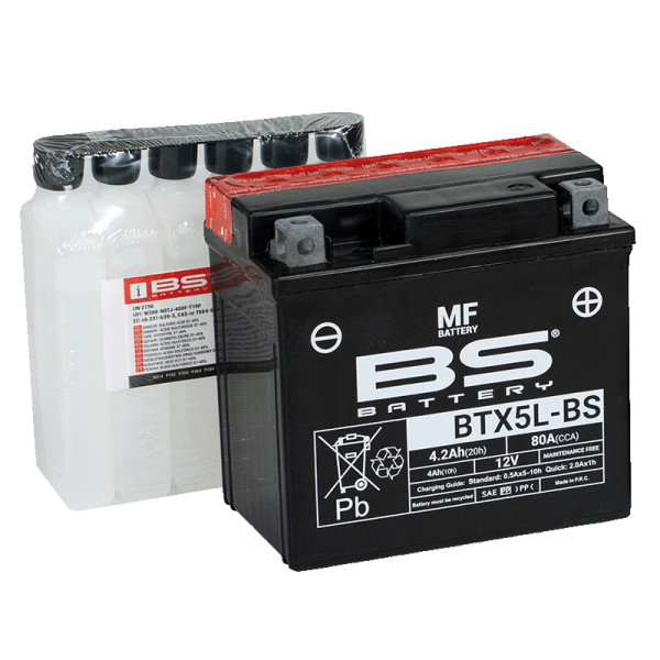 Bateria BS tipo SLA BTX5L-BS