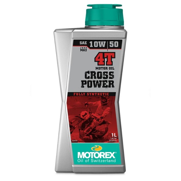 Aceite de Motor MOTOREX Cross Power 4T 10W50 (1 Lt)