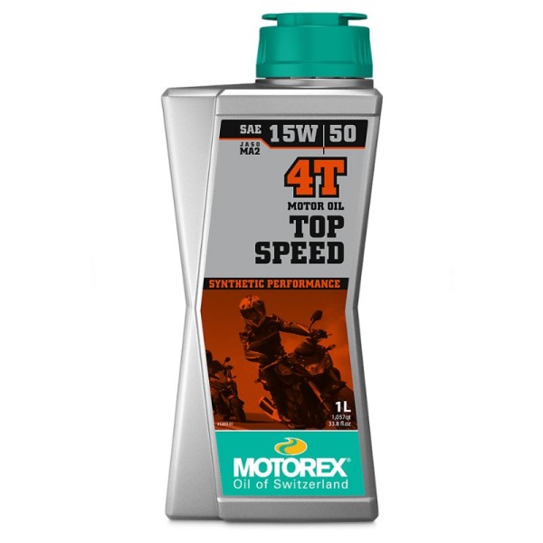 Aceite de Motor MOTOREX Top Speed 4T 15W50 (1 Lt)