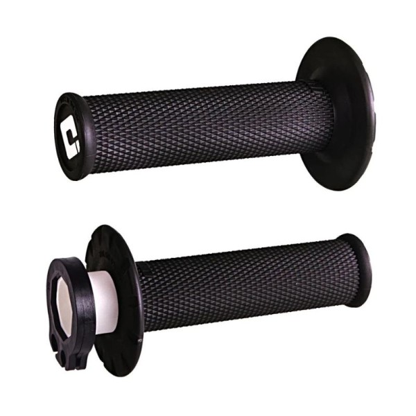 Puños Grips ODI Lock-On No Waffle Negro