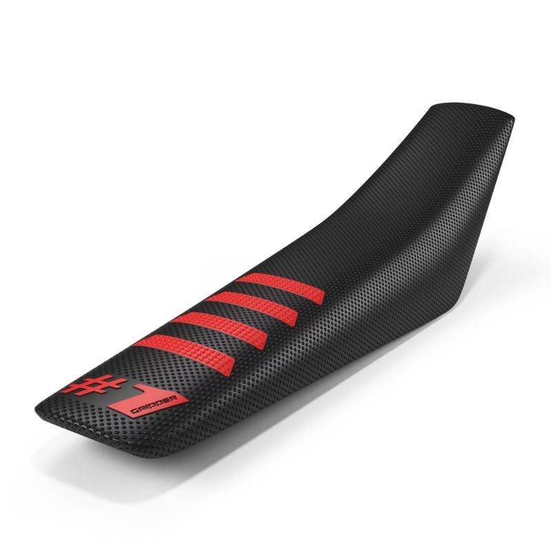 Forro de Asiento ONE GRIPPER con Barras - Black/Red