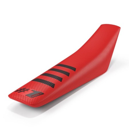 Forro de Asiento ONE GRIPPER con Barras - Red/Black